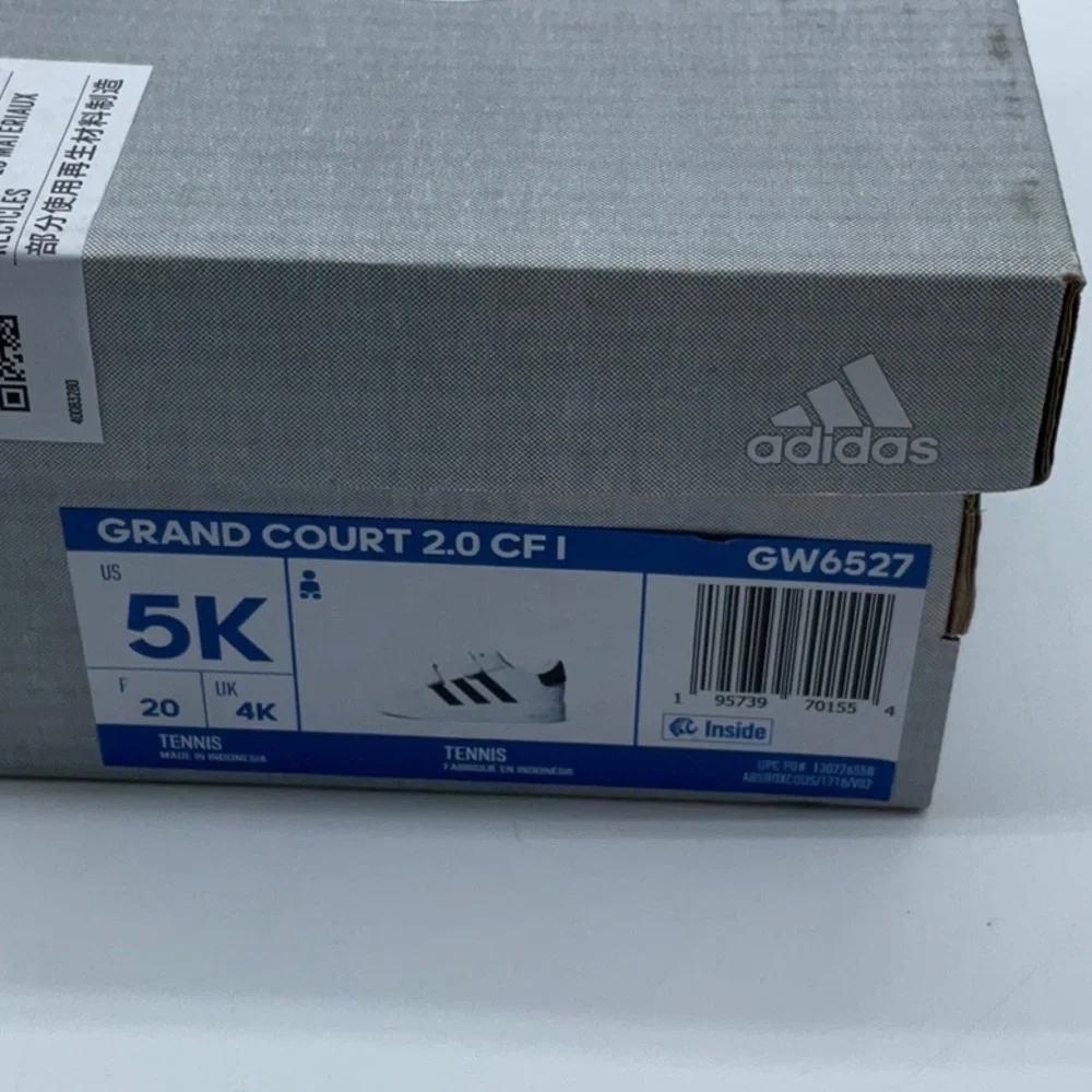 Adidas GRAND COURT SHOES black and white - Picture 7 of 8